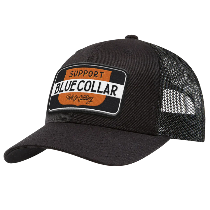 SNAPBACK CURVED SBC SHIELD - BLK