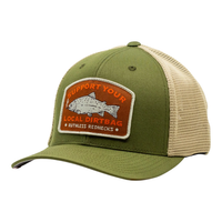 SNAPBACK CURVED SMOKED - MOSS
