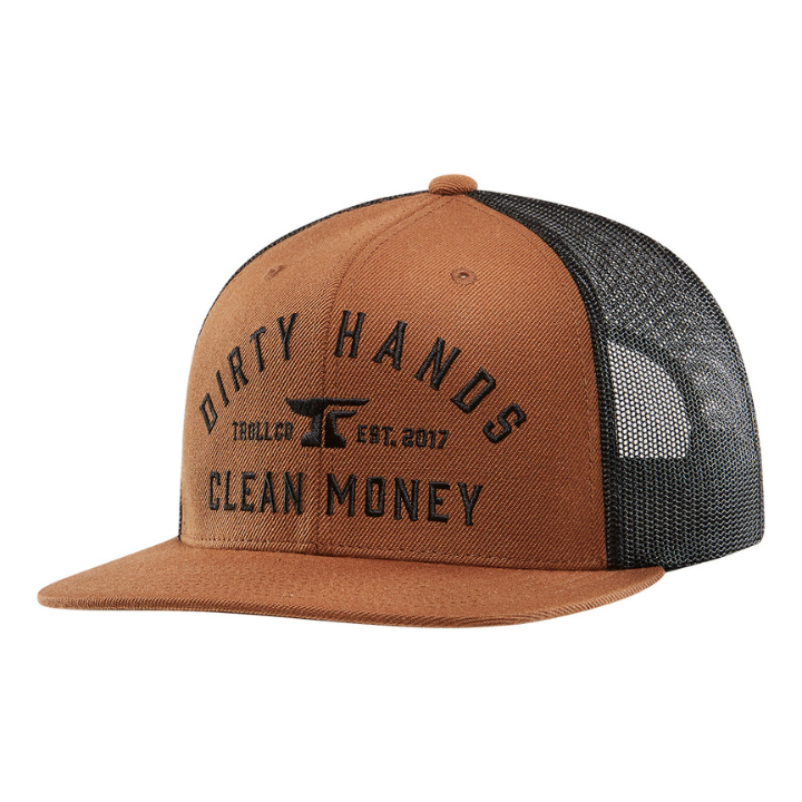 SNAPBACK DHCM MESHBACK - BRN