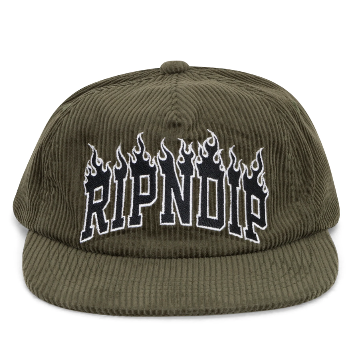 SNAPBACK FIRE SPIRIT CORDUROY - GRN