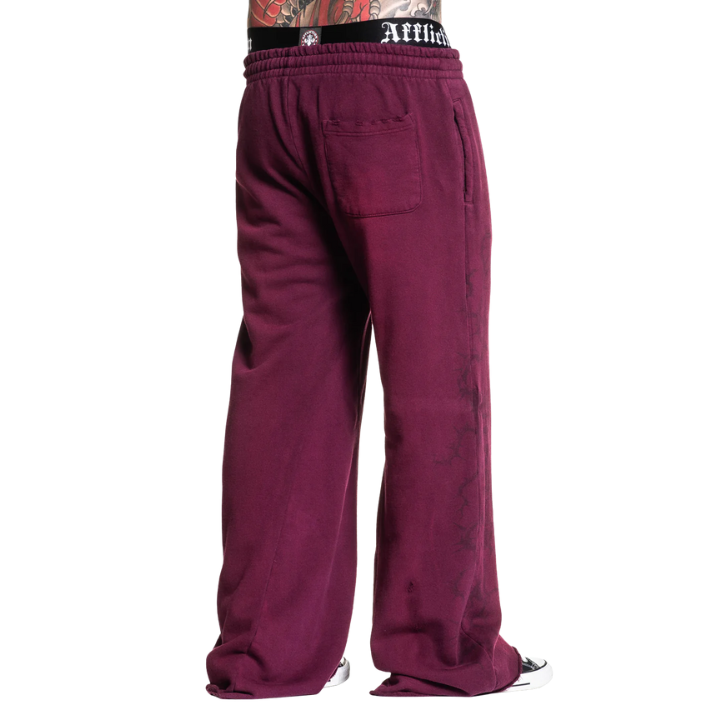 SWEATPANT CROWS - BUR