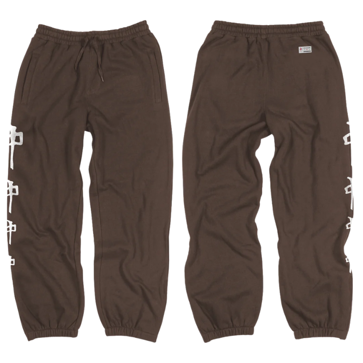 SWEATPANT DROP CHUNG - BRN