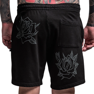 SWEATSHORT ROSE - BLK