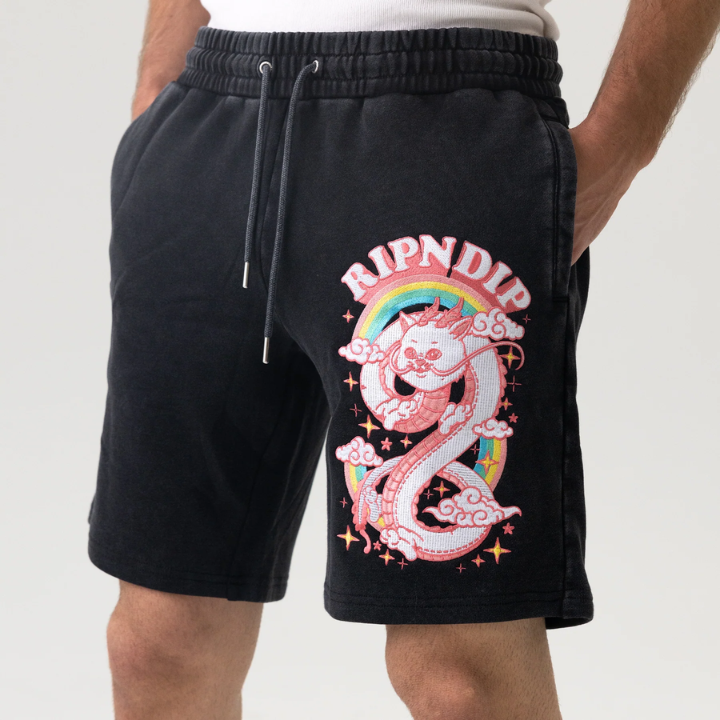 SWEATSHORTS FANTASY NERM - BLK