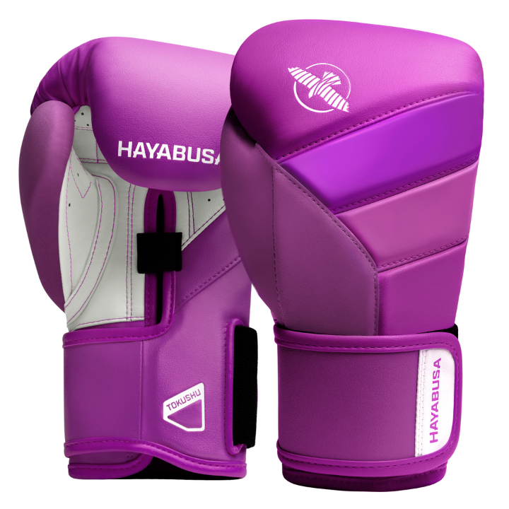 T3 16OZ BOXING GLOVES NEON - PURPLE