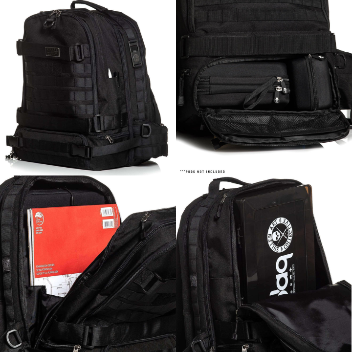 TACTICAL BAG BLAQ PAQ - BLK