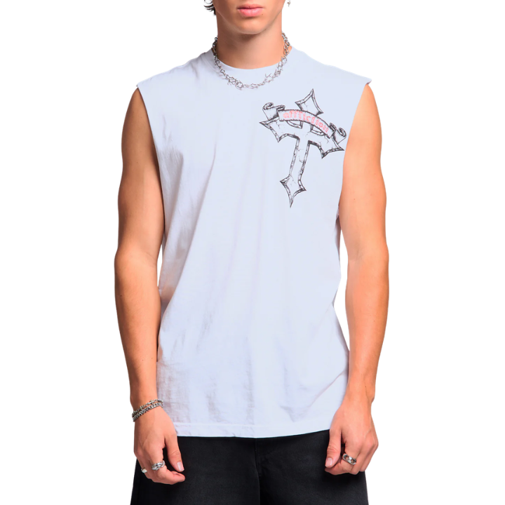 TANK LIVE FAST - WHT