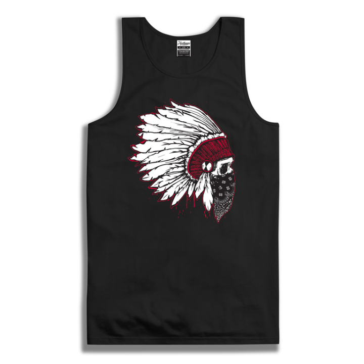 TANKTOP CRIMSON - BLK