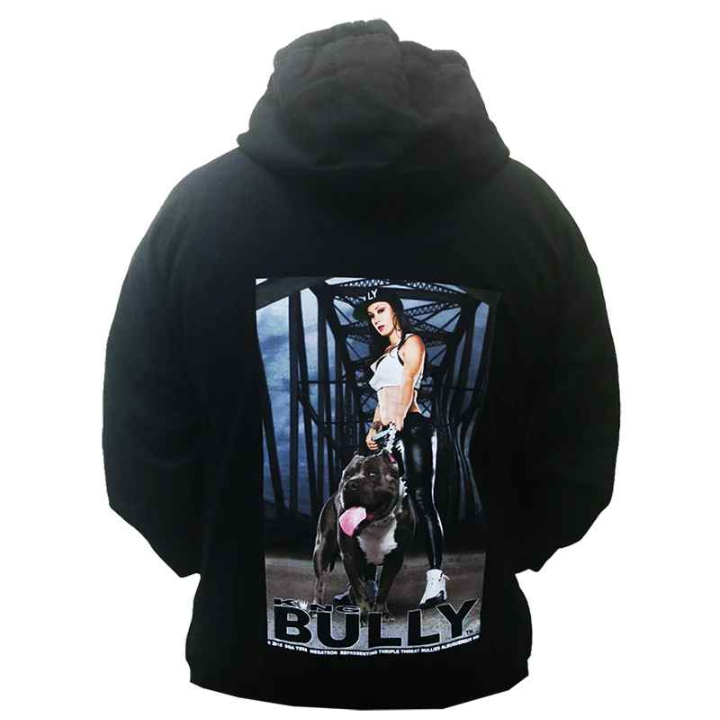 ZIP HOODY BULLY MEGATRON - BLK