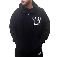 ZIP HOODY BULLY MEGATRON - BLK