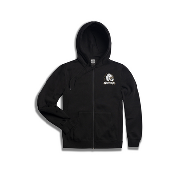 ZIP HOODY GRIND - BLK