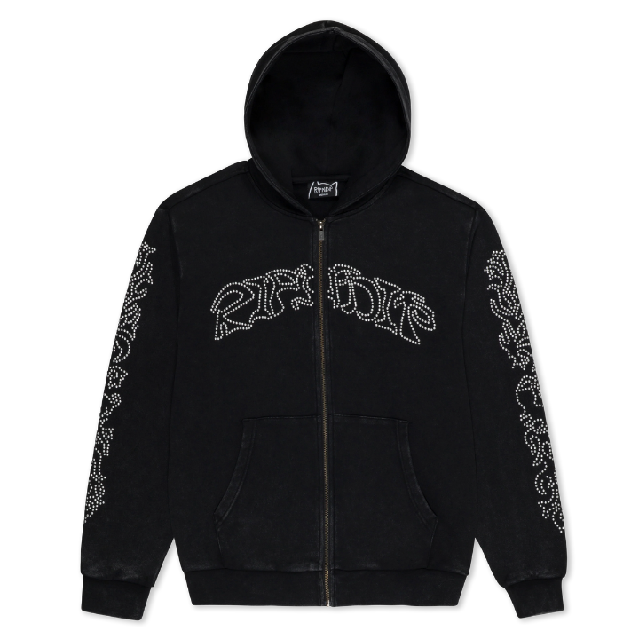 ZIP HOODY PRETTY FLACKO - BLK