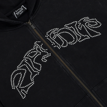 ZIP HOODY PRETTY FLACKO - BLK