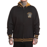 ZIP HOODY REBEN BANEZ - BLK