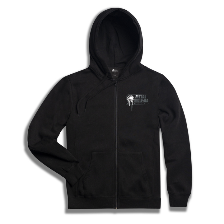 ZIP UP TRUE - BLK
